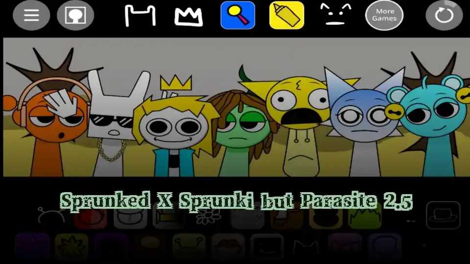 Sprunked X Sprunki but Parasite 2.5