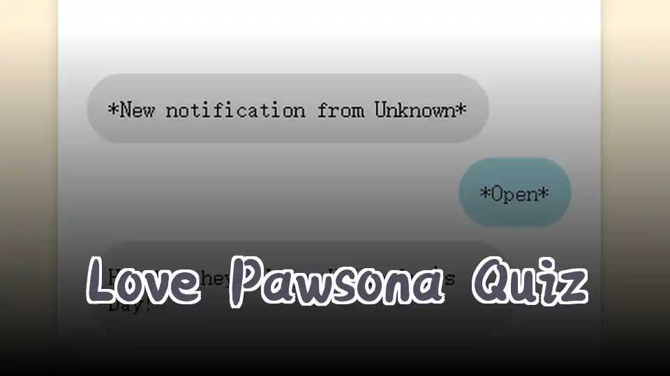Love Pawsona Quiz
