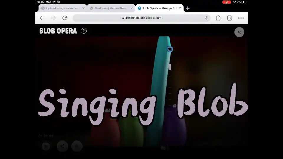 Singing Blob