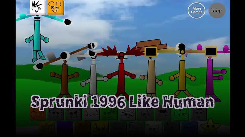 Sprunki 1996 Like Human