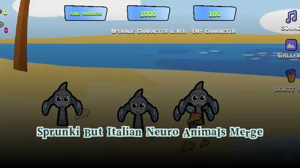 Sprunki But Italian Neuro Animals Merge