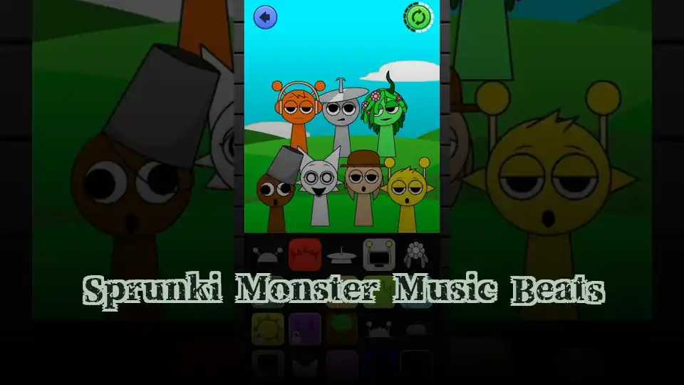 Sprunki Monster Music Beats