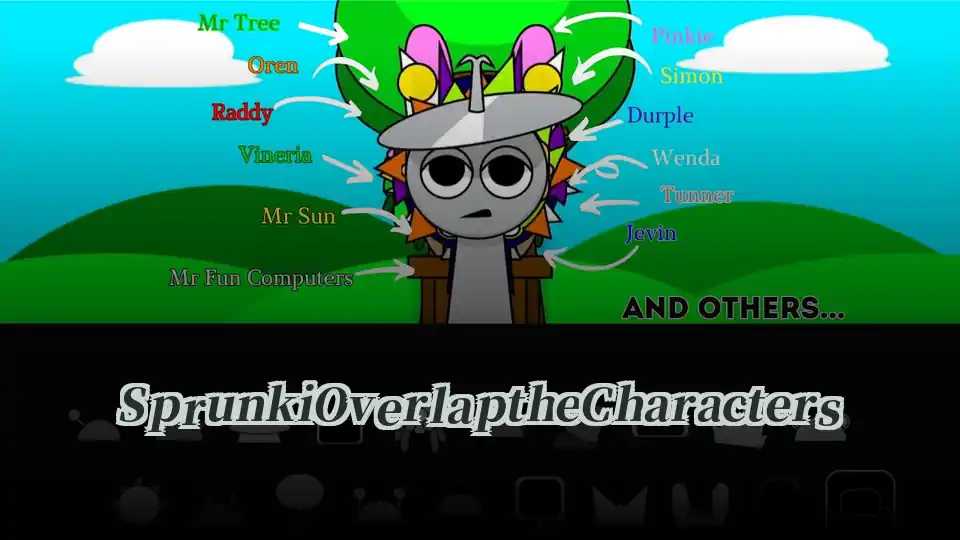 Sprunki Overlap the Characters