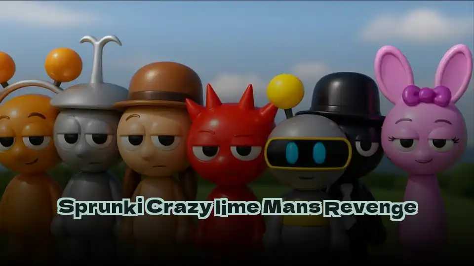 Sprunki Crazy lime Mans Revenge