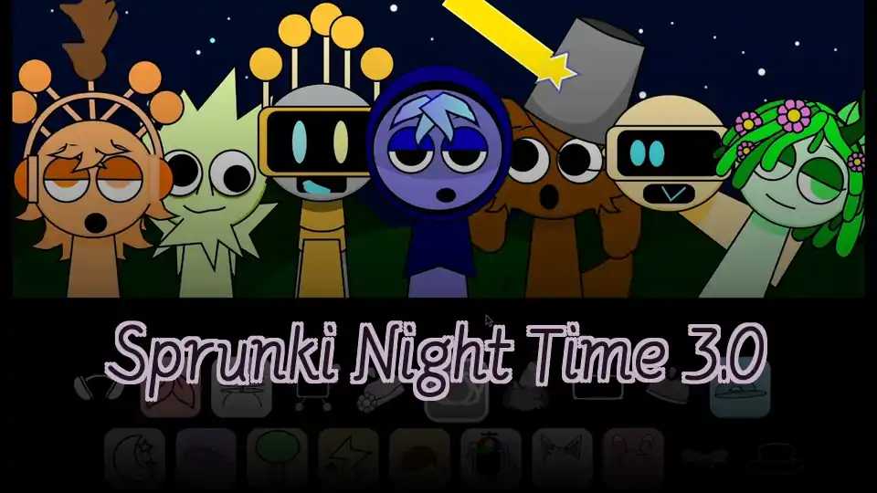 Sprunki Night Time 3.0