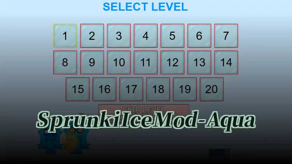 Sprunki Ice Mod - Aqua