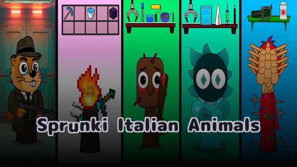 Sprunki Italian Animals