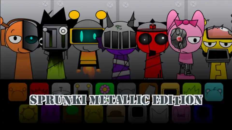 Sprunki Metallic Edition