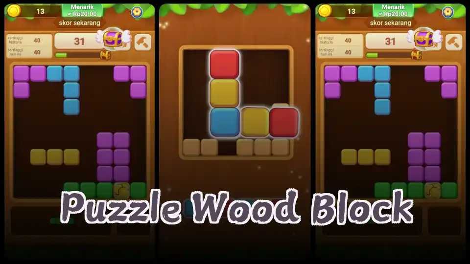 Puzzle Wood Block