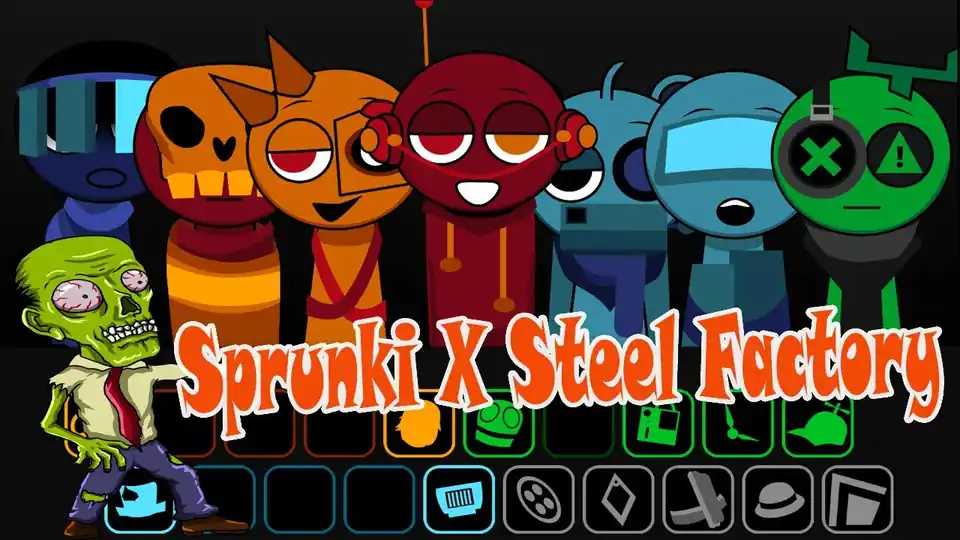 Sprunki X Steel Factory [Sepbox]